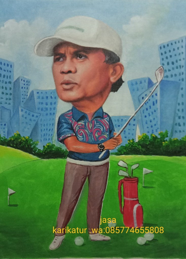Jasa karikatur terdekat di jakarta desain pembuatan karikatur local non digital