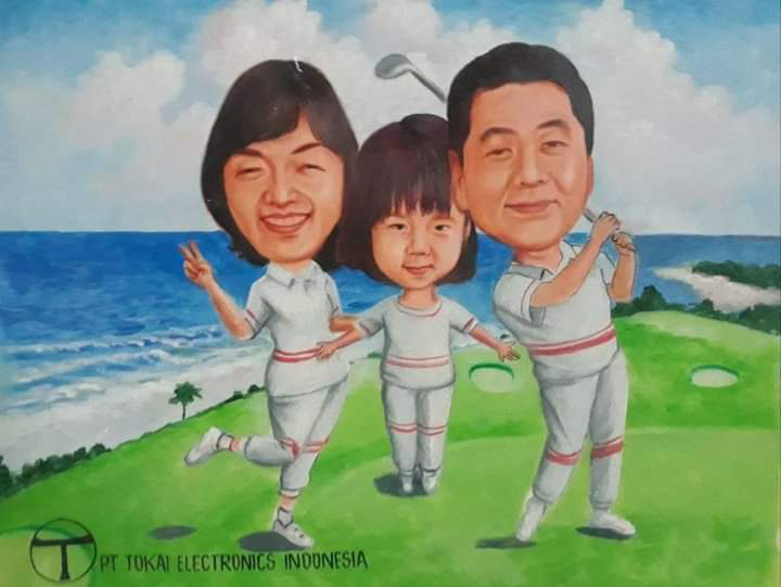 Tempat Pembuatan Karikatur dan Ilustrasi Manual di Bekasi