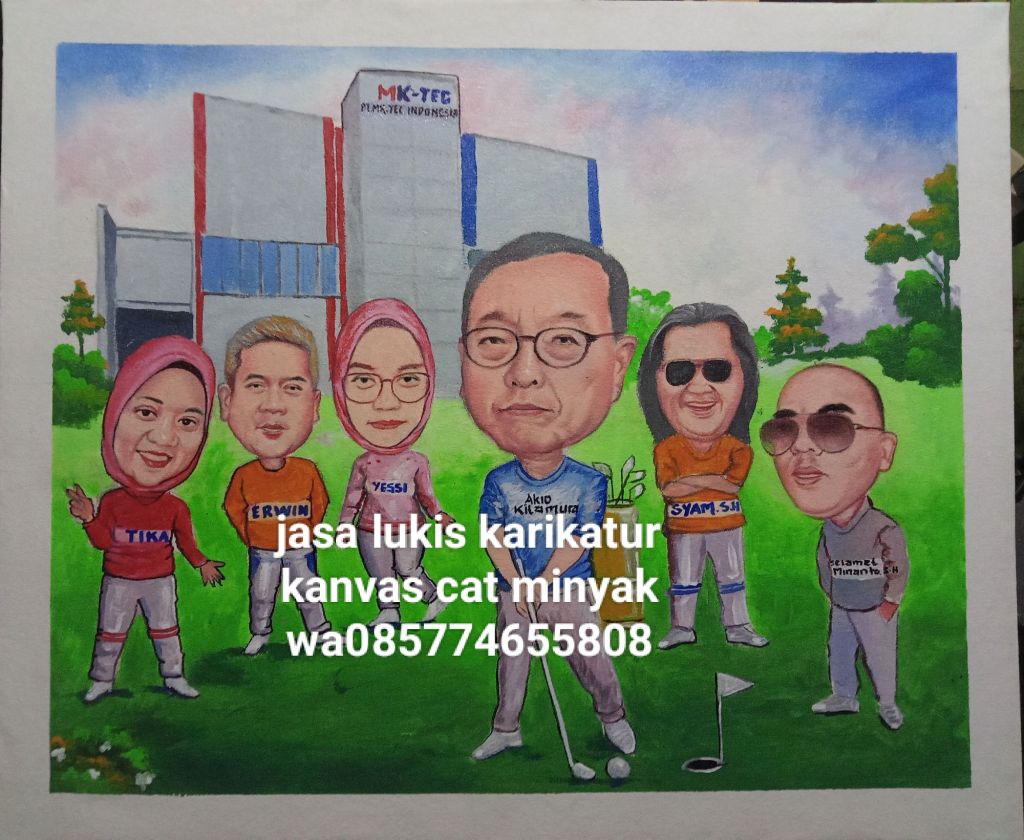 Tempat Pembuatan Karikatur dan Ilustrasi Manual di Bekasi