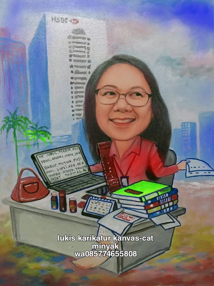 Tempat Pembuatan Karikatur dan Ilustrasi Manual di Bekasi